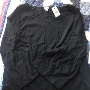 J Crew Bell Sleeve Top